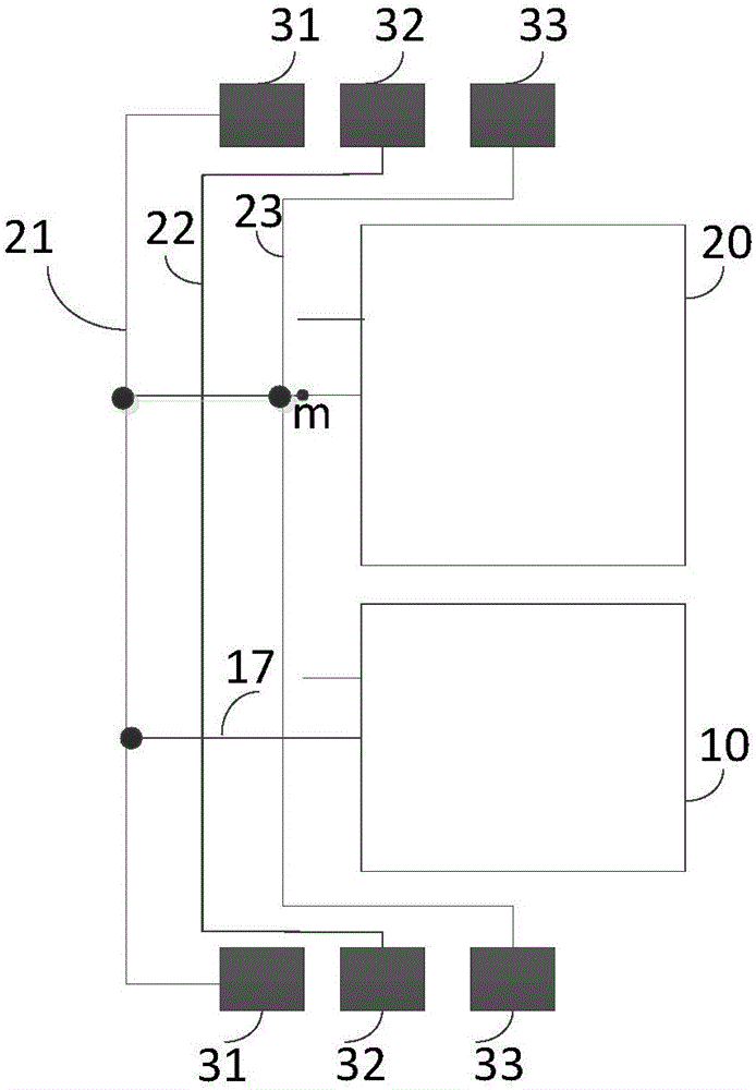 Routing structure of liquid crystal display panel and manufacture method of routing structure