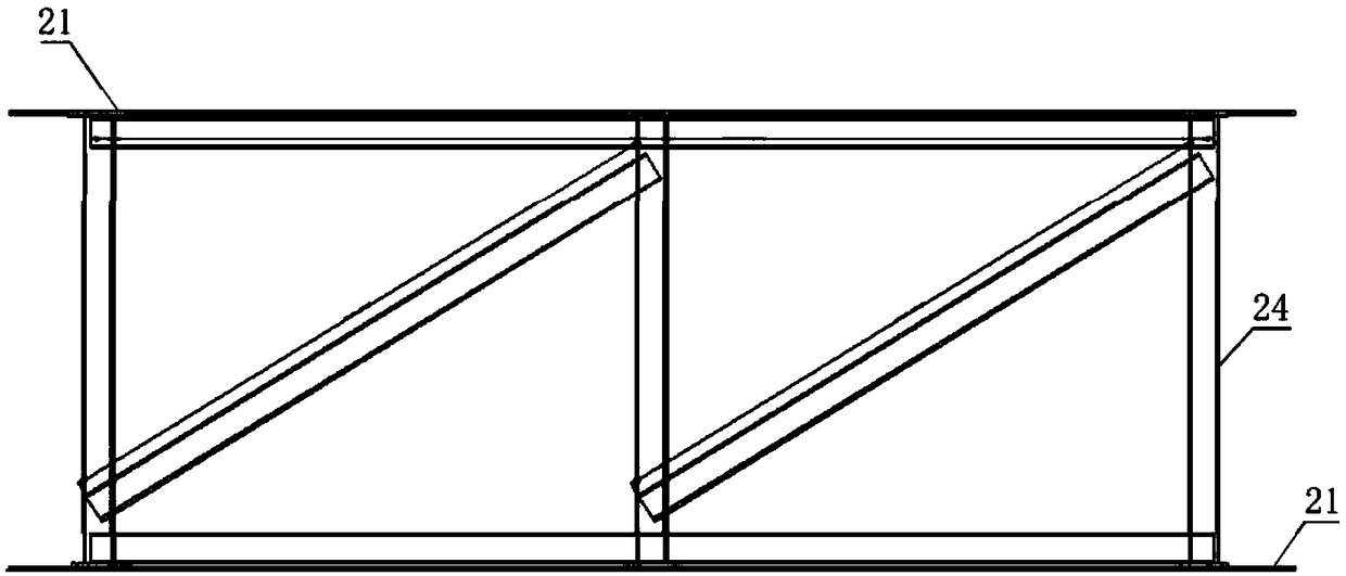 An abutment pre-embedded anchor positioning system and construction method