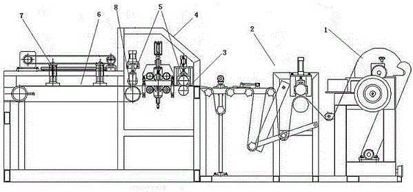 Device and method for opening and conveying ordinary woven bags