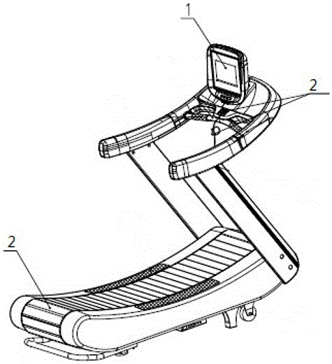 Virtual reality technology-based scenery viewing system