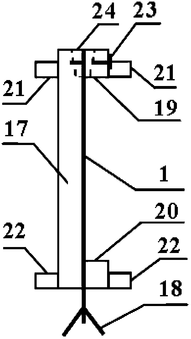 Fast and objective testing device and method for body-fitted property of fabric in hygrometric state