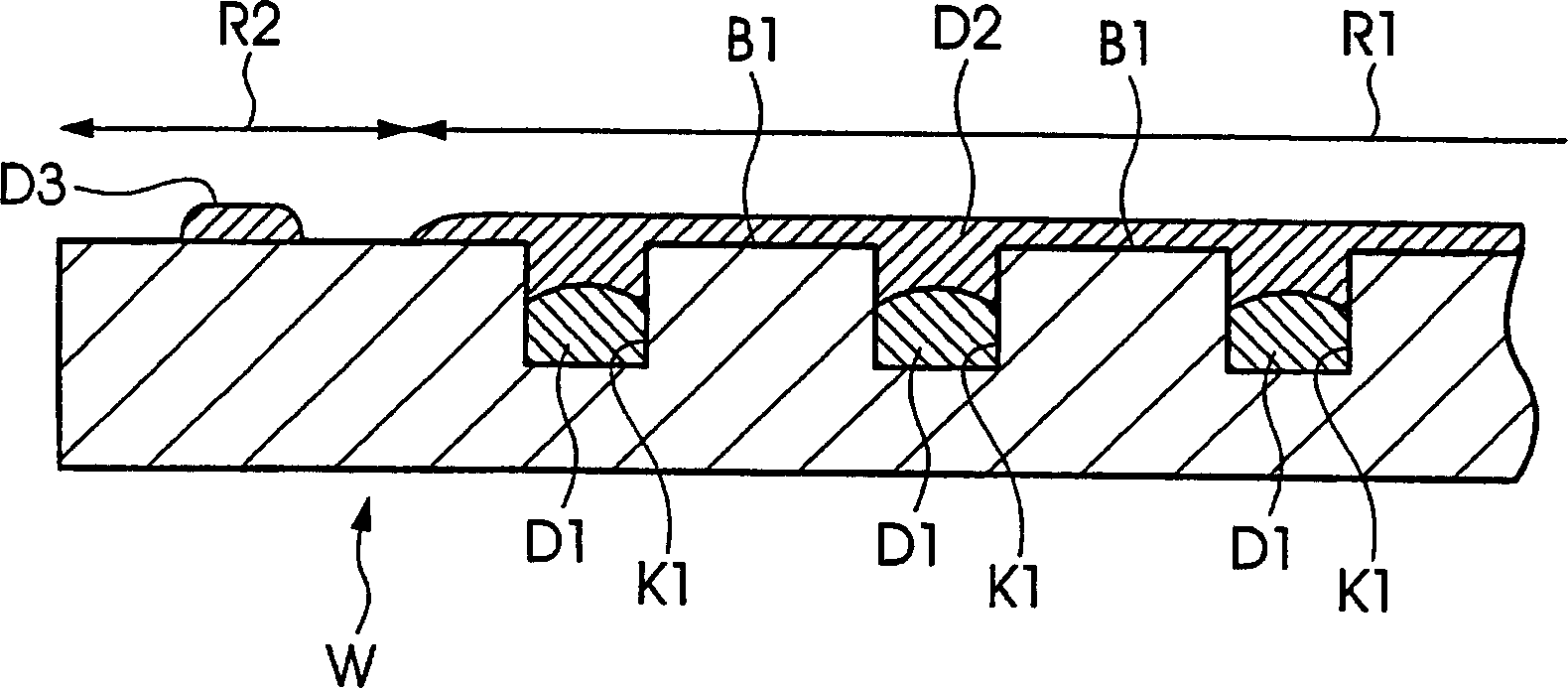 Liquid droplet ejecting device