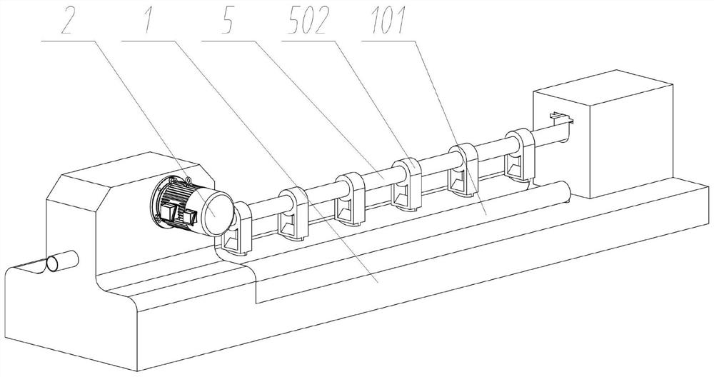 A concrete grouting device for reinforced cages for buildings