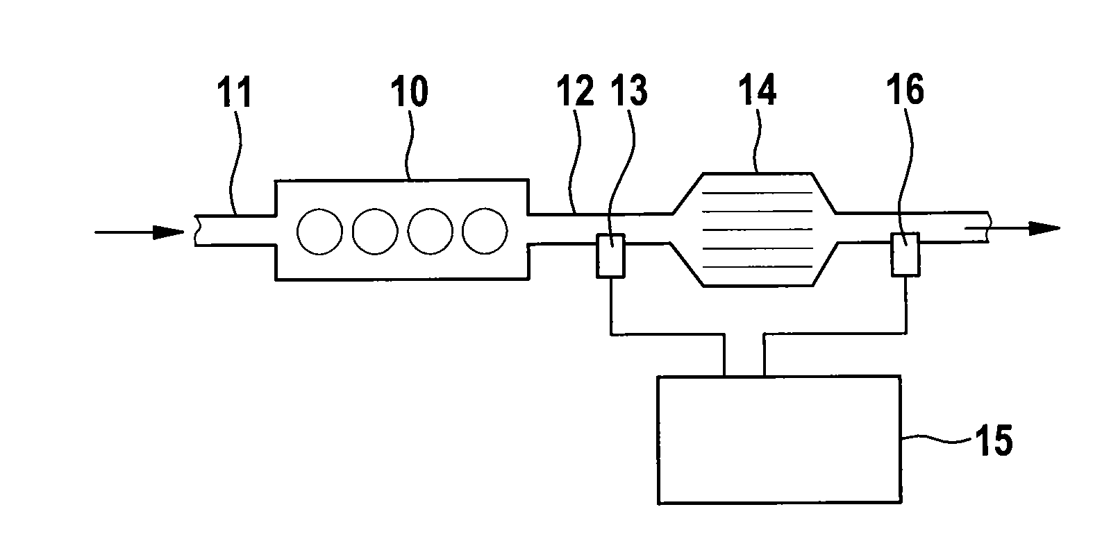 Method and device for determining the conversion capacity of a catalytic converter for cleaning exhaust gas