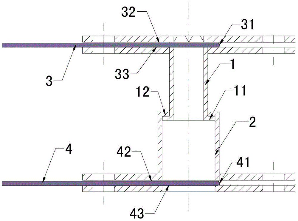 A quantitative feeding device and a feeding machine using the quantitative feeding device