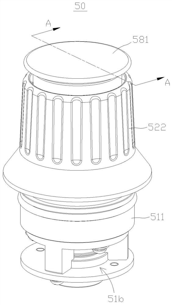 Anaesthesia machine and APL valve thereof