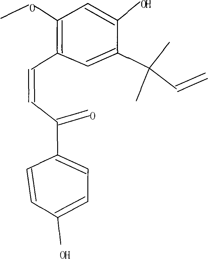 Preparation method of licochalcone A