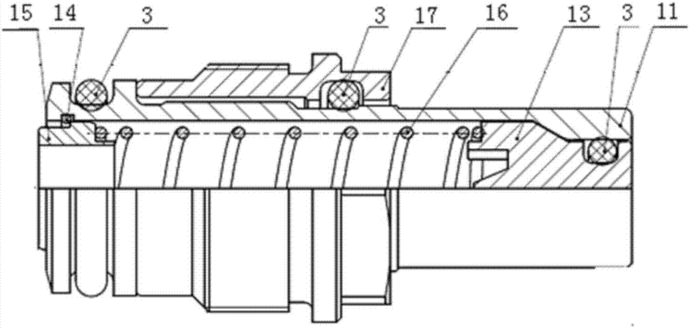 Floating blind-mating fluid connector