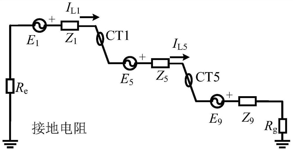 Cross interconnection high-voltage cable sheath current off-line detection time synchronization method and system