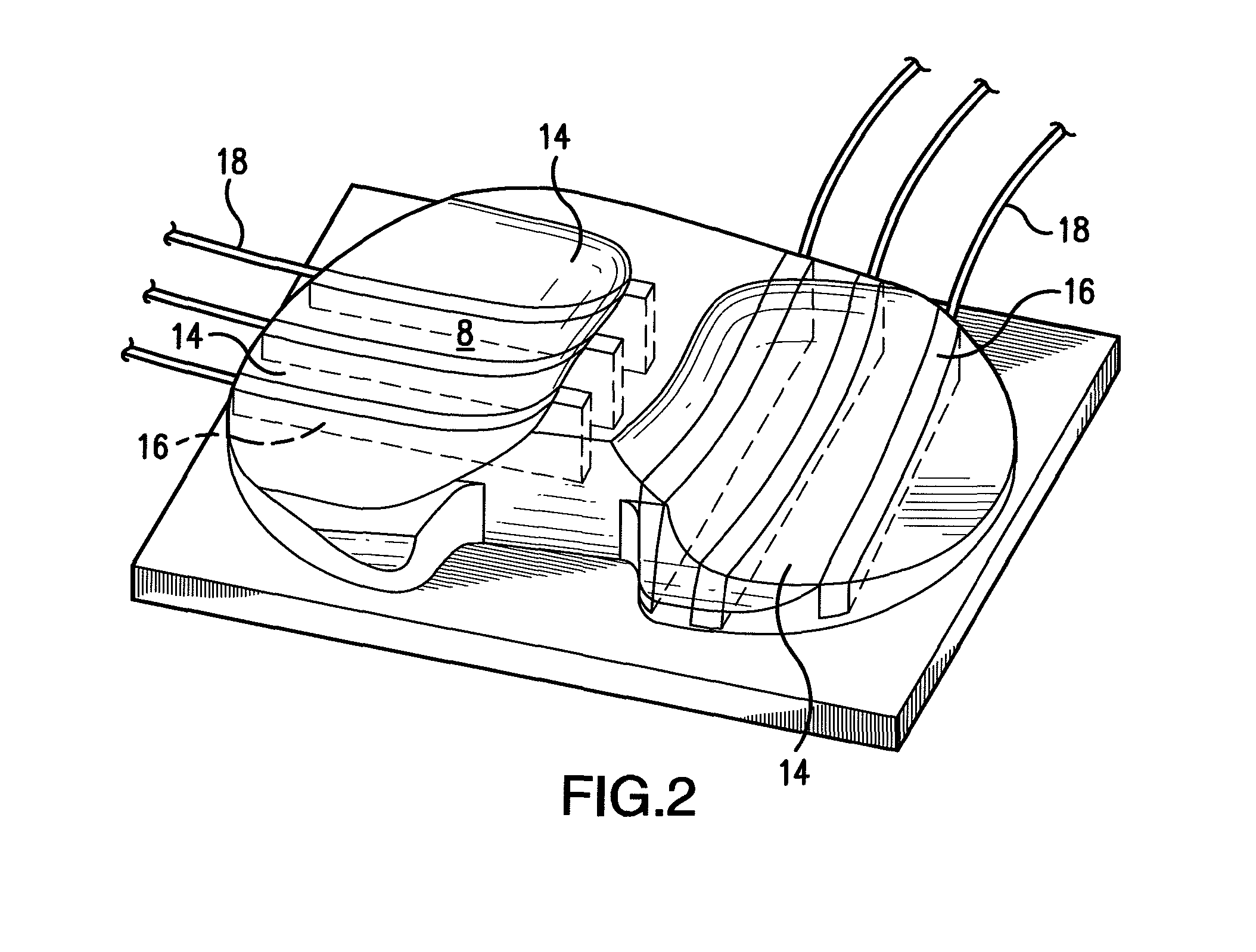 Contact sensors and methods for making same