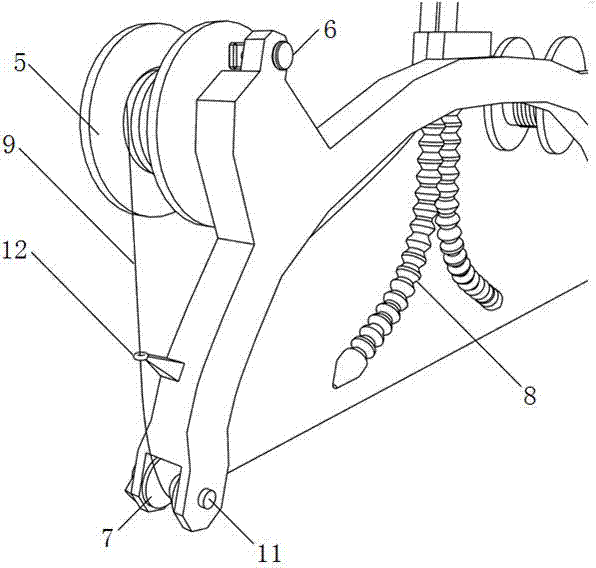 A portable wire cutting saw