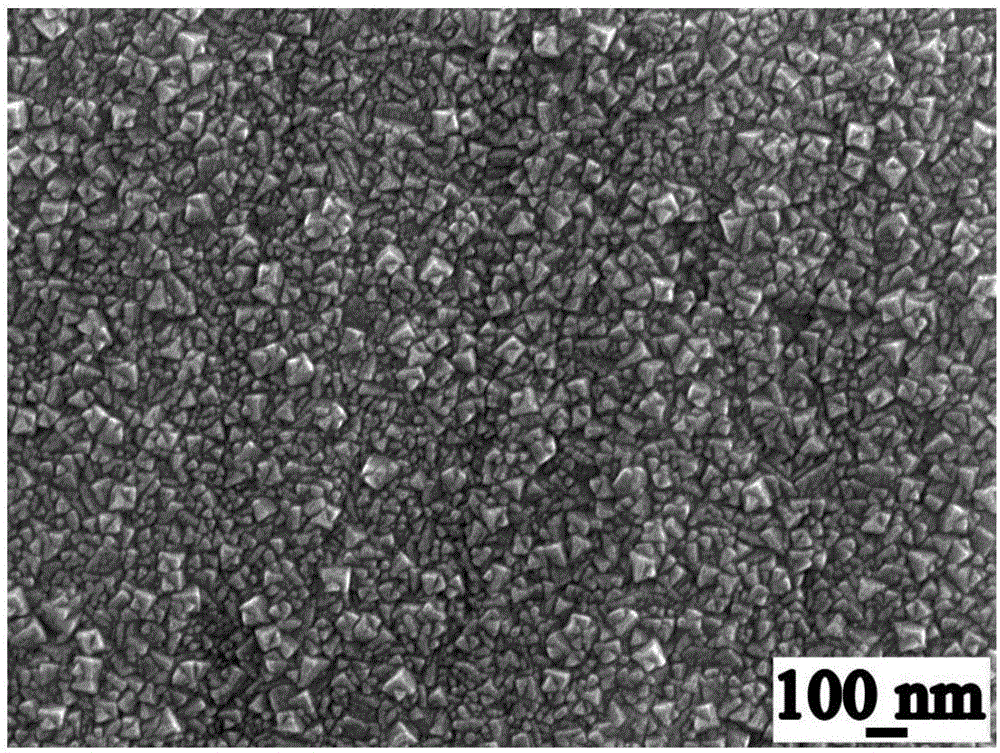 Buffer layer of secondary electron emission film and preparation method thereof