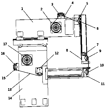 Novel wire conveying device for numerically-controlled wire cutting electrical discharge machine