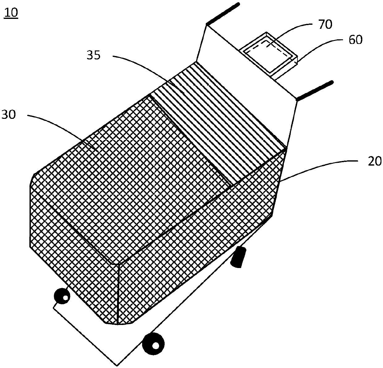 Intelligent shopping cart and intelligent shopping system including same