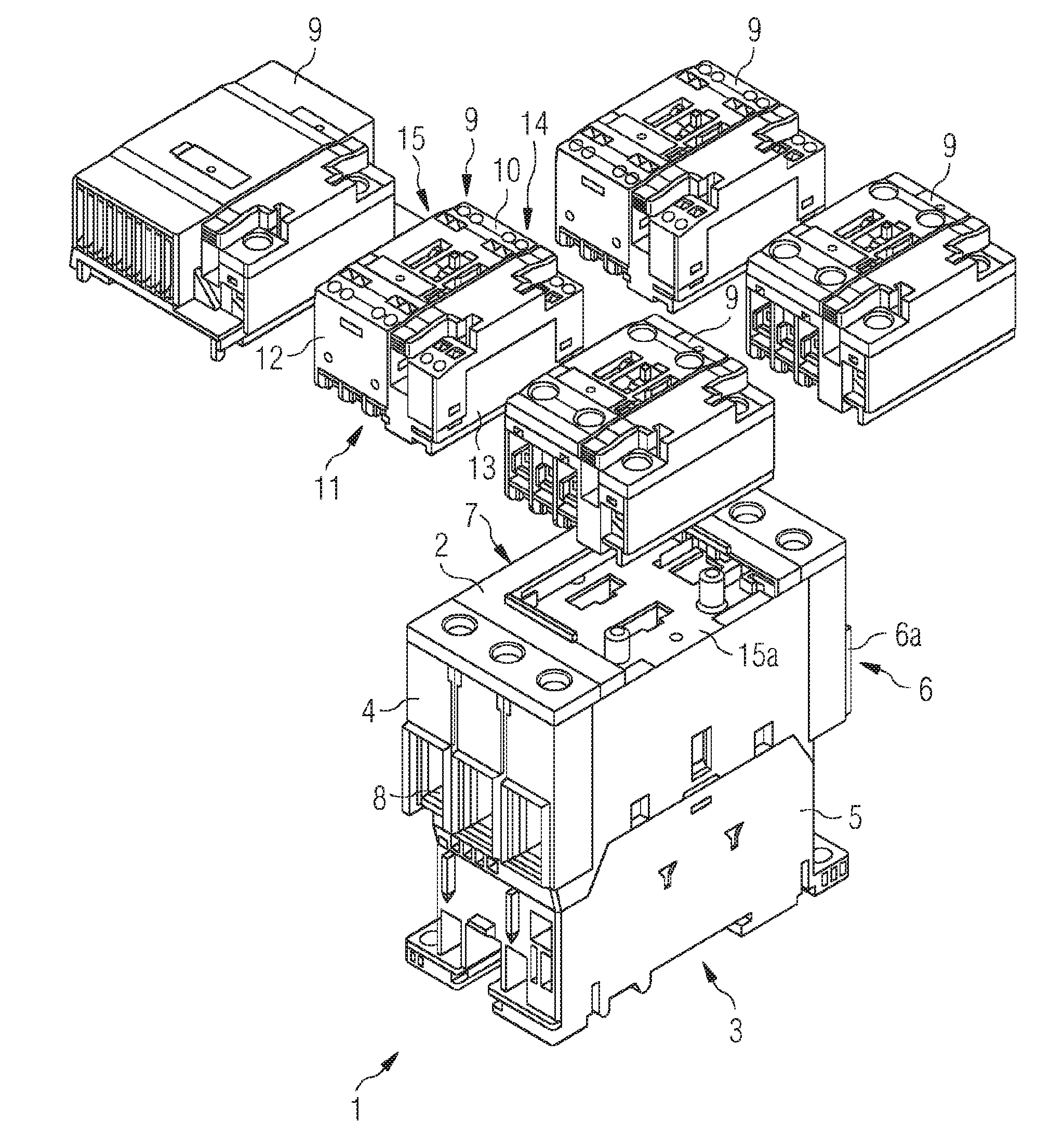 Low-Voltage Switching Device With A Variable Design