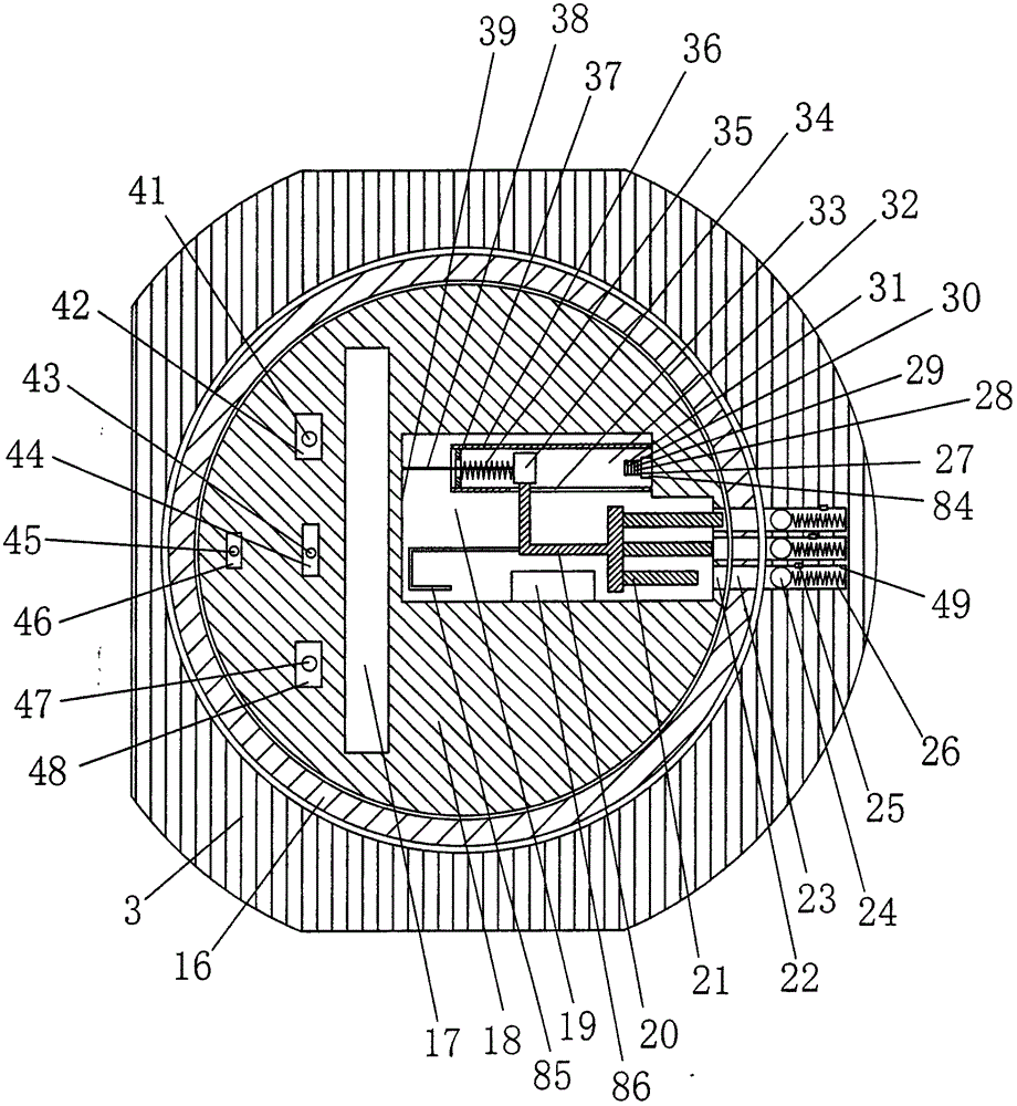 Ice hockey lock system with active alarming function