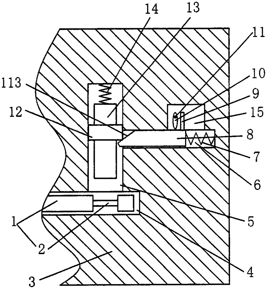 Ice hockey lock system with active alarming function