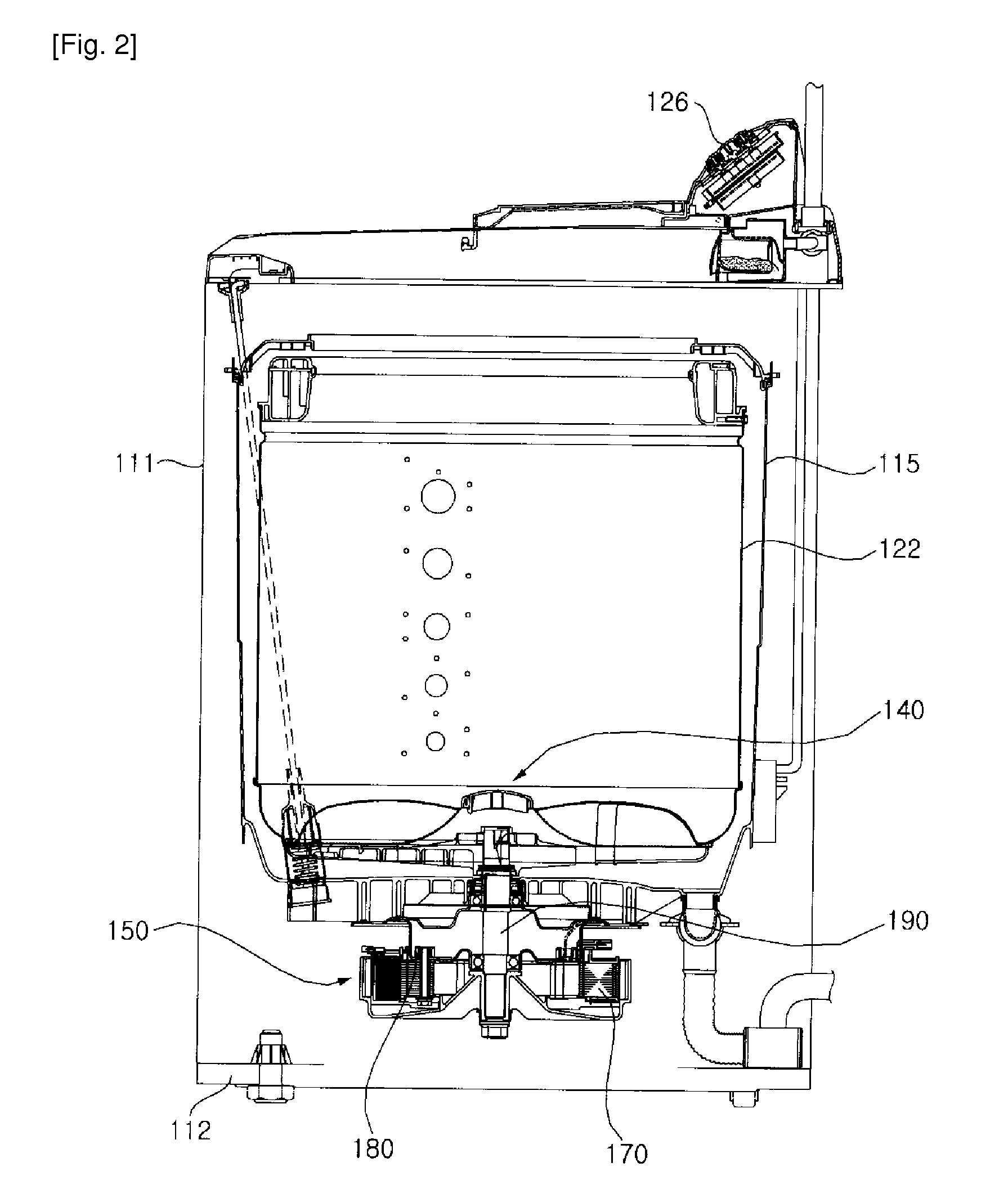 Fabric treating machine