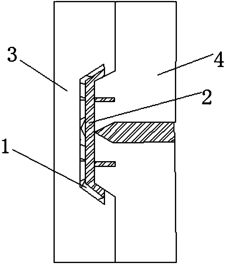 Intramode injection molding thin film switch