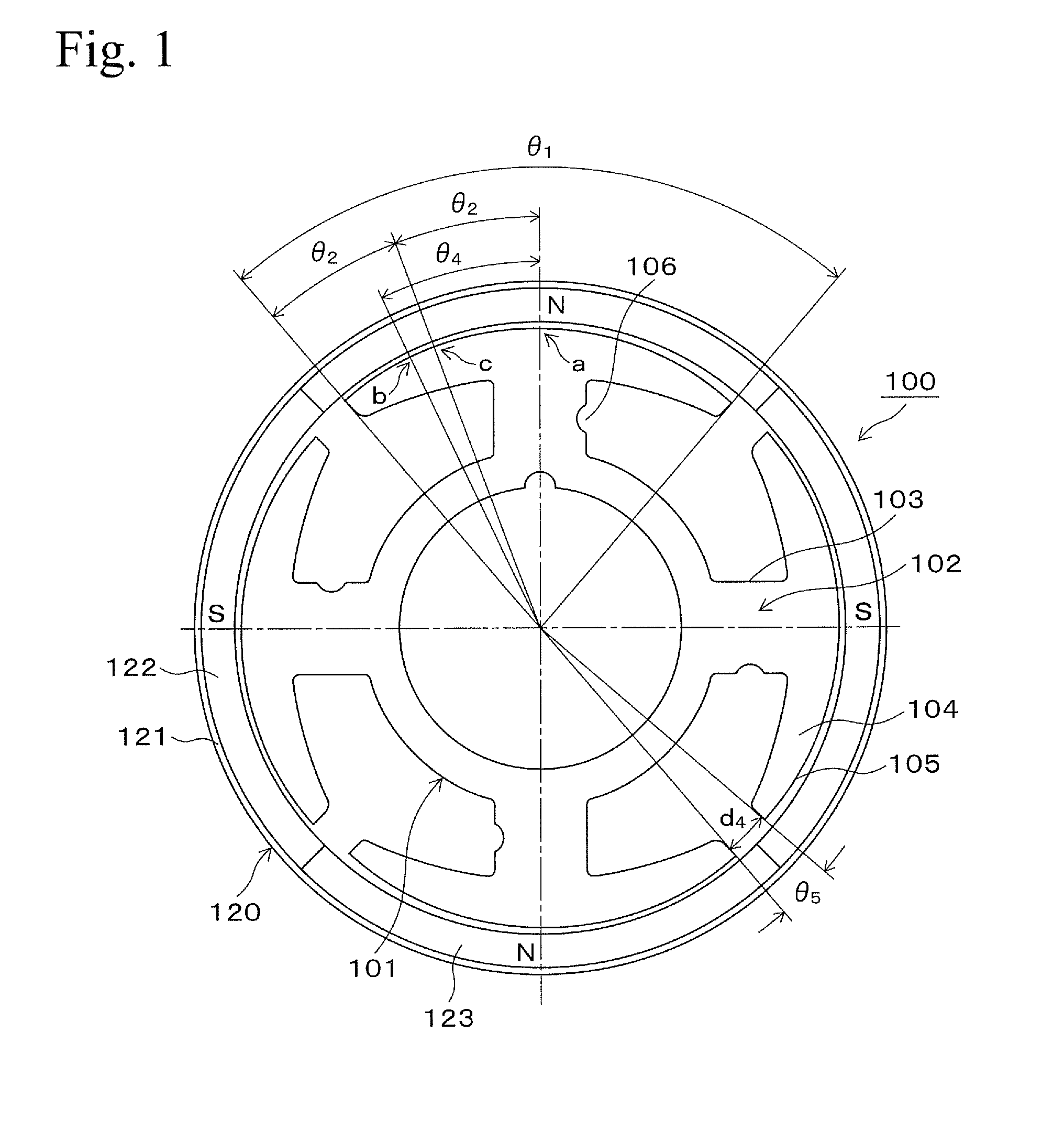 Single phase brushless motor