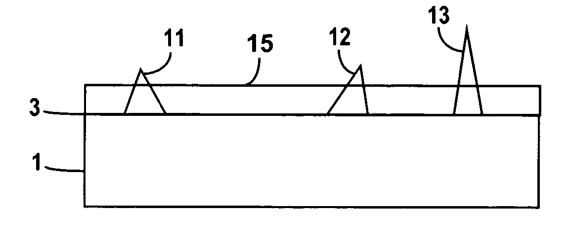 Self-masking defect removing method