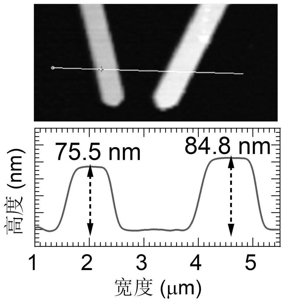 A kind of preparation method of ultrathin ribbon perovskite single crystal