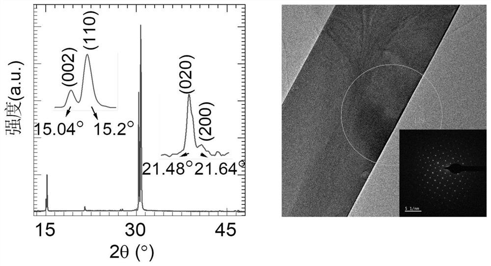 A kind of preparation method of ultrathin ribbon perovskite single crystal