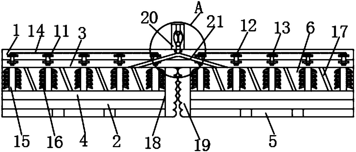 Assembly type self-heat insulation plate floor of grillage beam