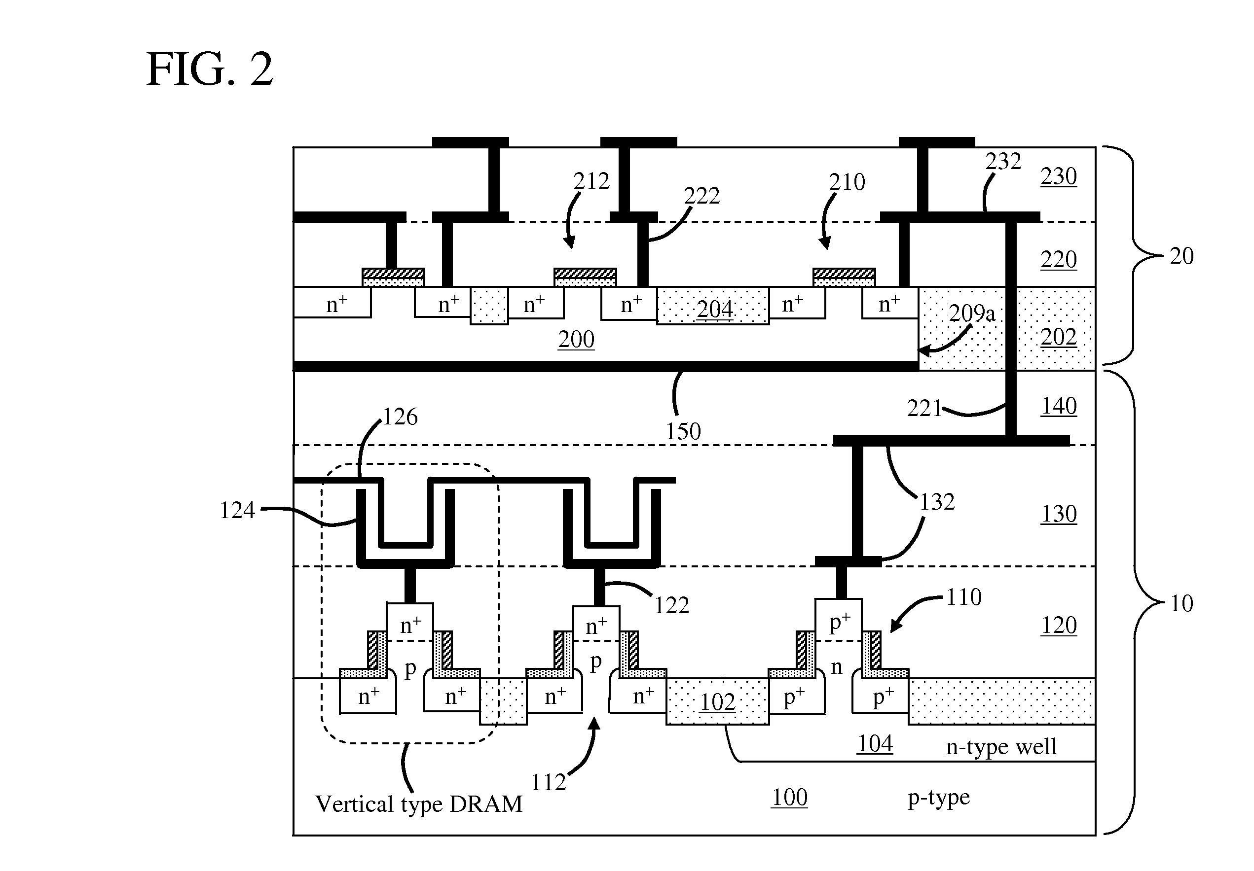 Bonded semiconductor structure and method of fabricating the same