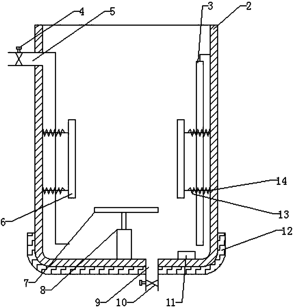 Cotton knitted fabric dyeing and finishing method and water bath device