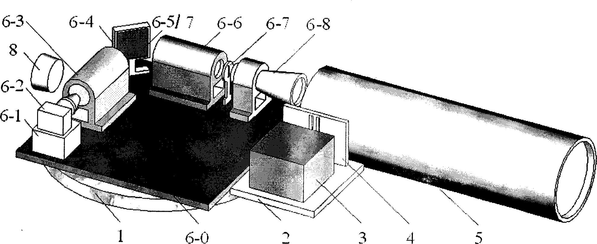 Assembling and aligning device and method for thermal infrared spectrum imaging system