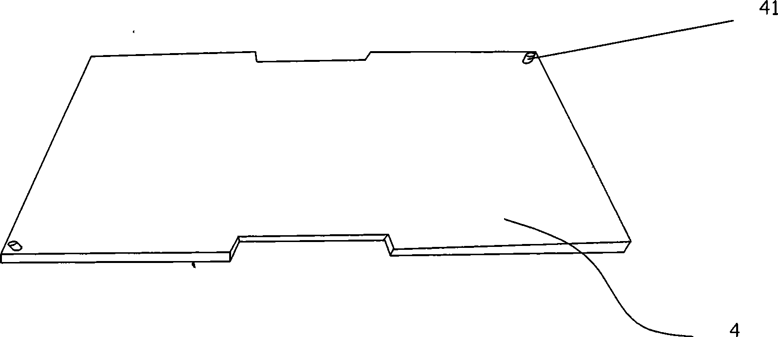 Surface mounting process for flexible circuit board and used magnetic tool and steel mesh