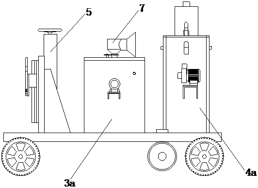 Waste gas purification device for atmospheric pollution treatment