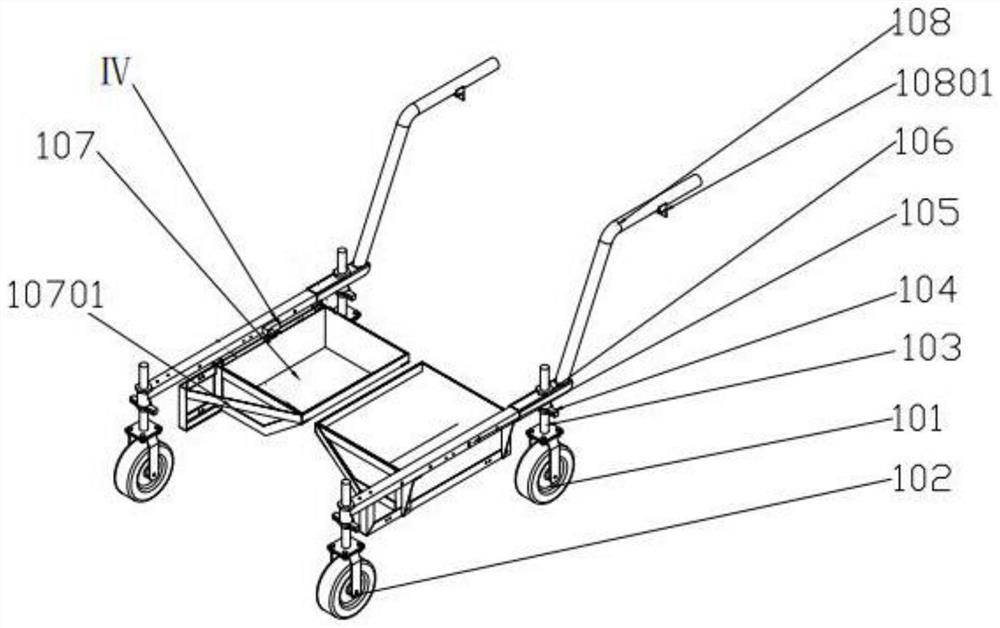 Semi-automatic mulberry twig supporting device