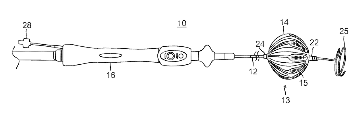 Balloon catheter and related impedance-based methods for detecting occlusion