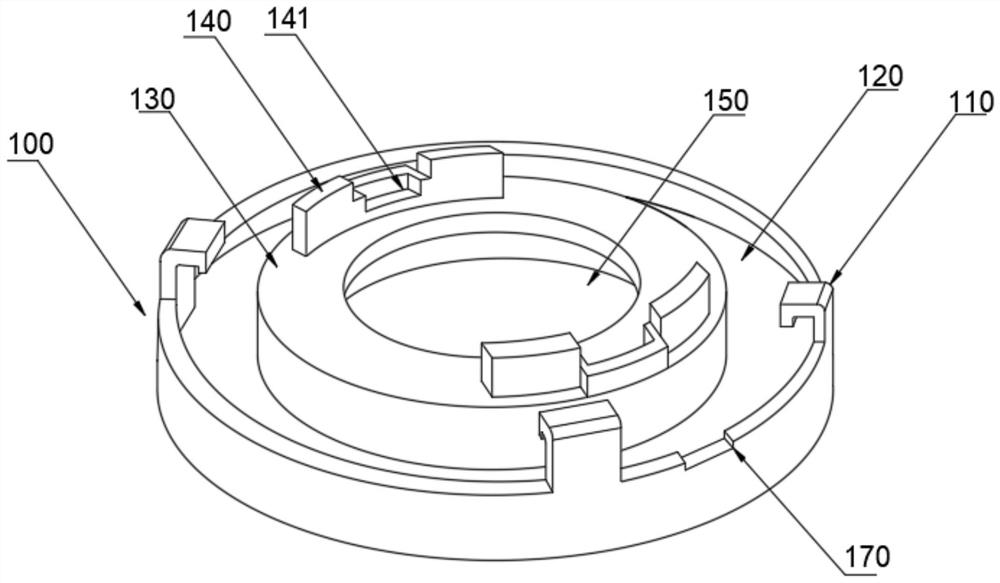 Low-power LED lamp bead low-thermal-resistance packaging structure and packaging process