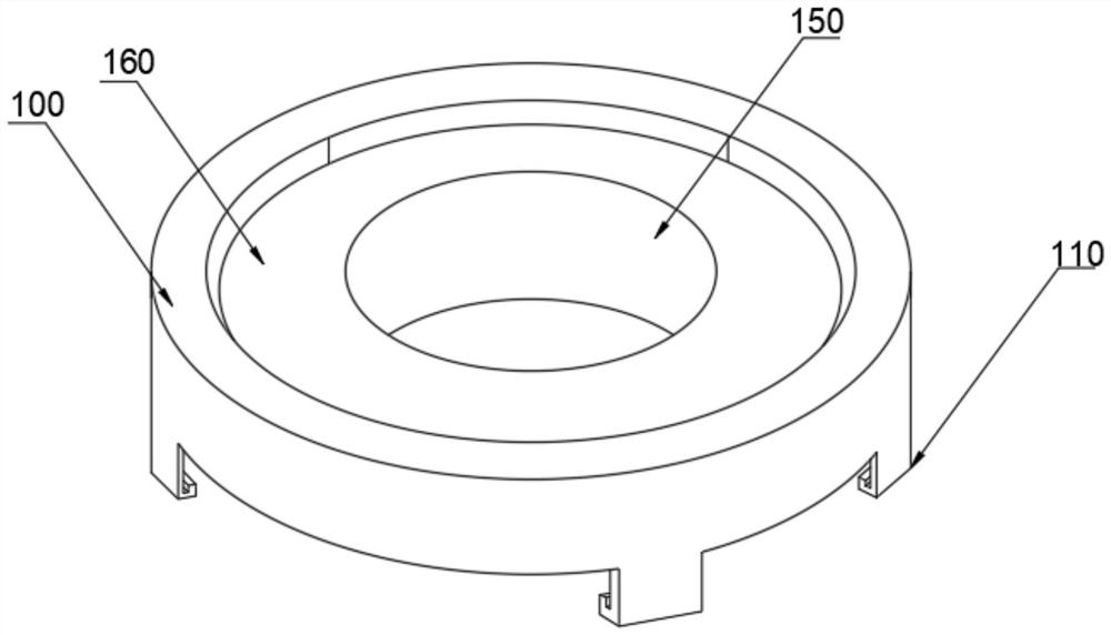 Low-power LED lamp bead low-thermal-resistance packaging structure and packaging process