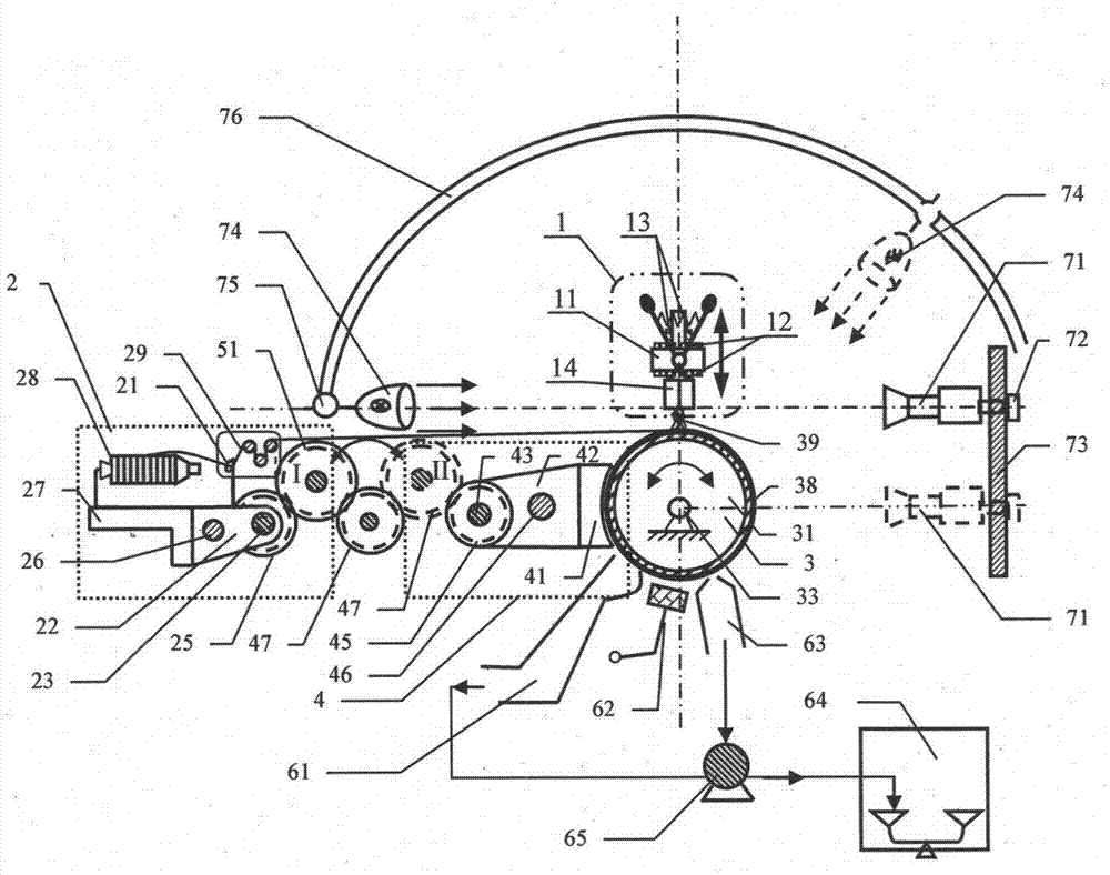 Device and method for measuring yarn pilling shape and pilling peeling