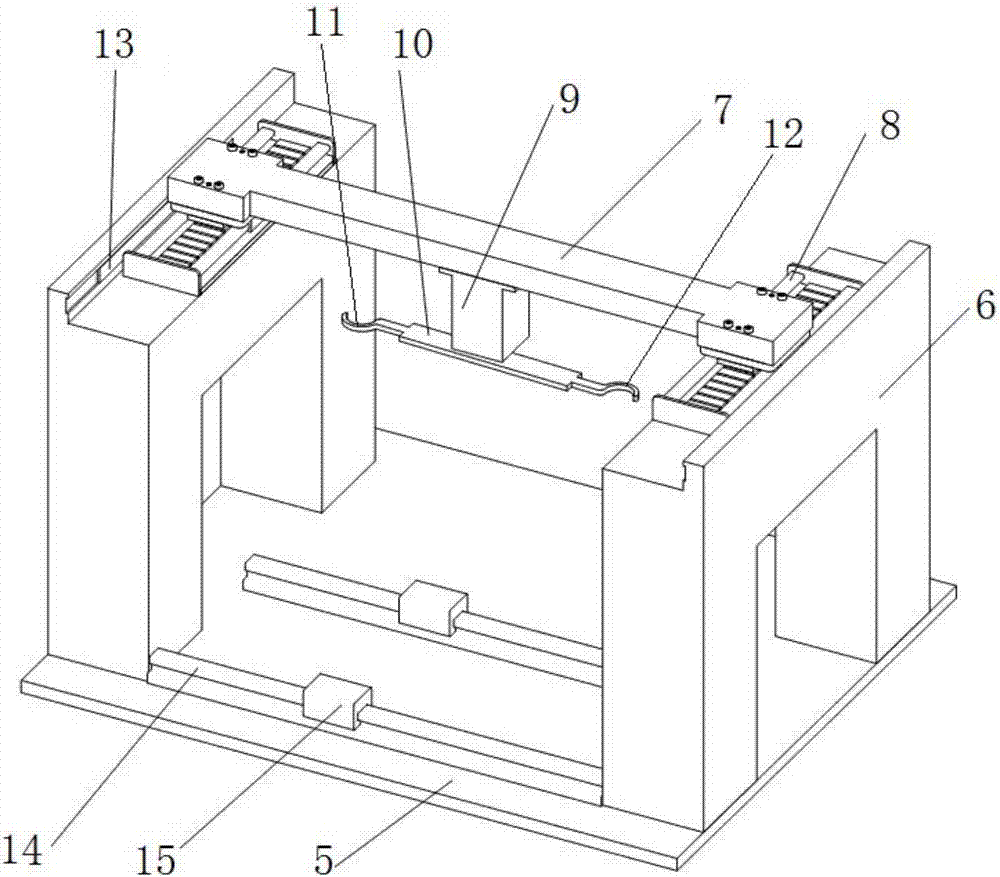 High-speed high-precision five-axis ultrasonic machine tool