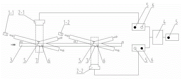 System and method for performing foreign matter inspection on upper surface of ultrathin glass substrate