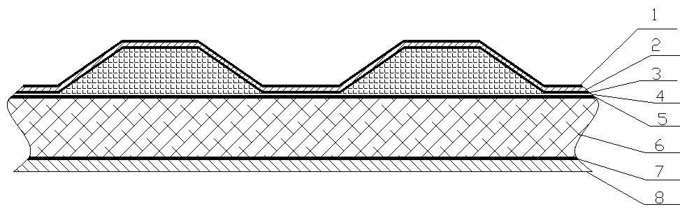 Composite board and application thereof as composite material for fireworks and crackers transport vehicle carriage