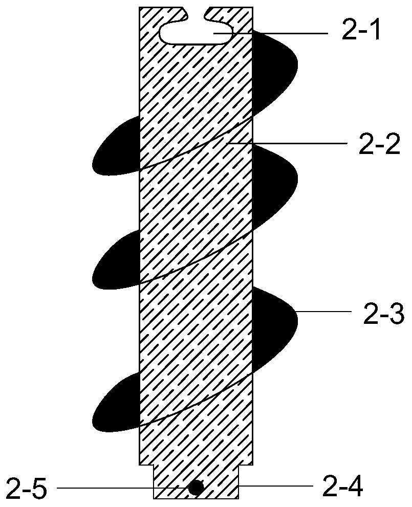 Drilling tool suitable for soft foundation man-hole digging