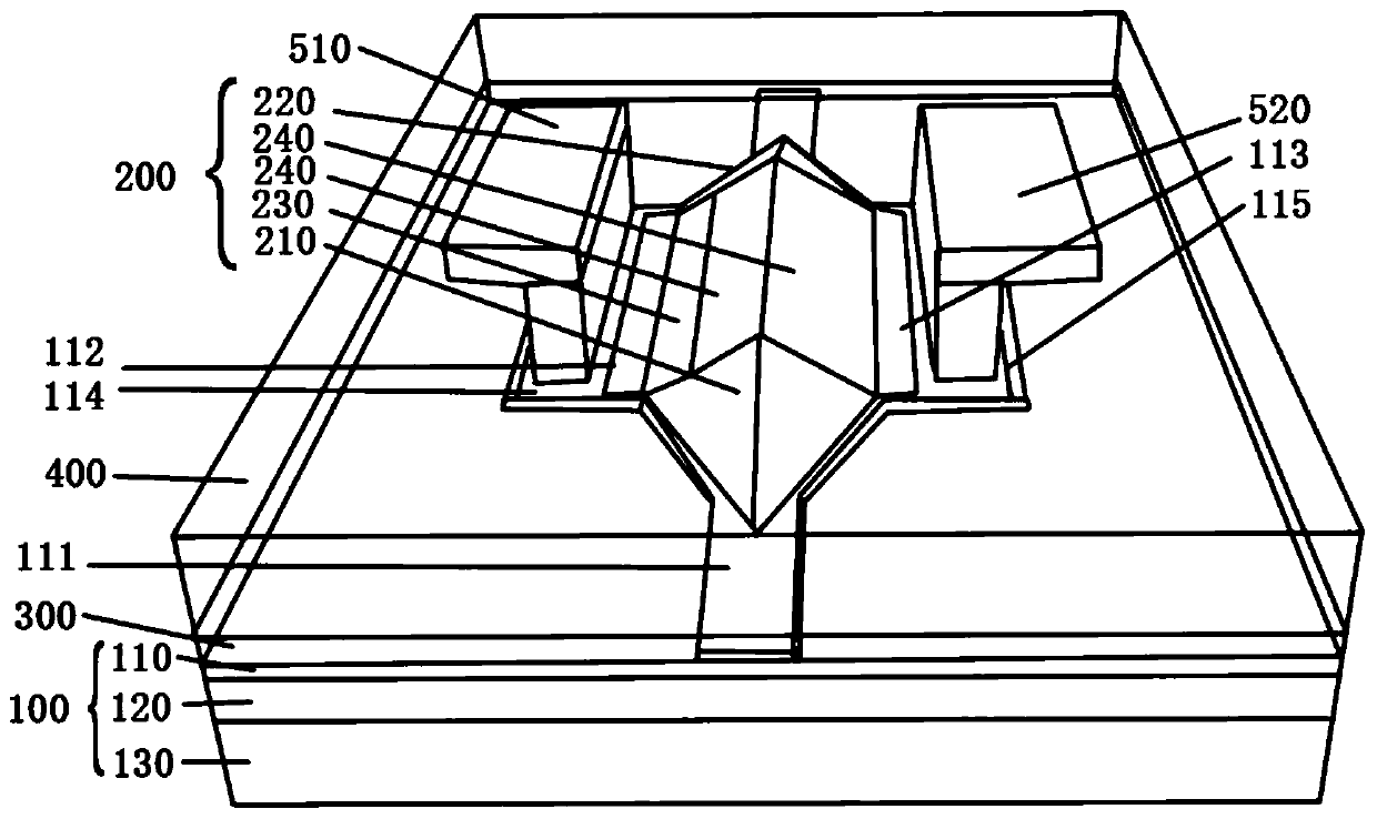 A silicon-based electroabsorption modulator and its preparation method