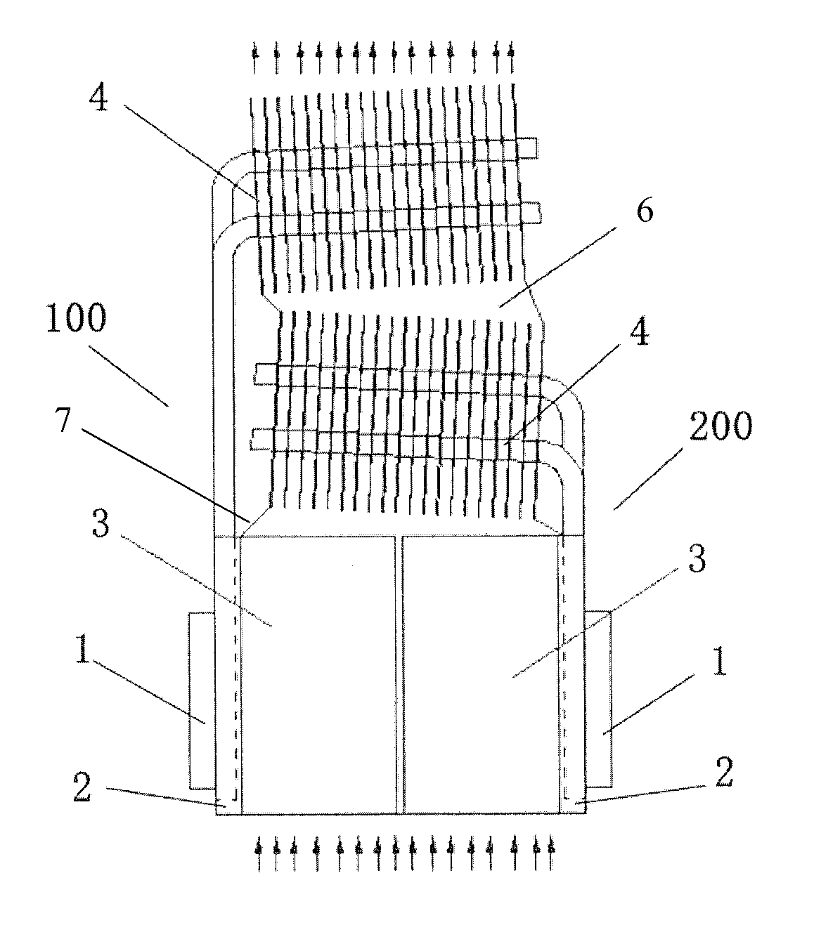 Hybrid heat sink and hybrid heat sink assembly for power module