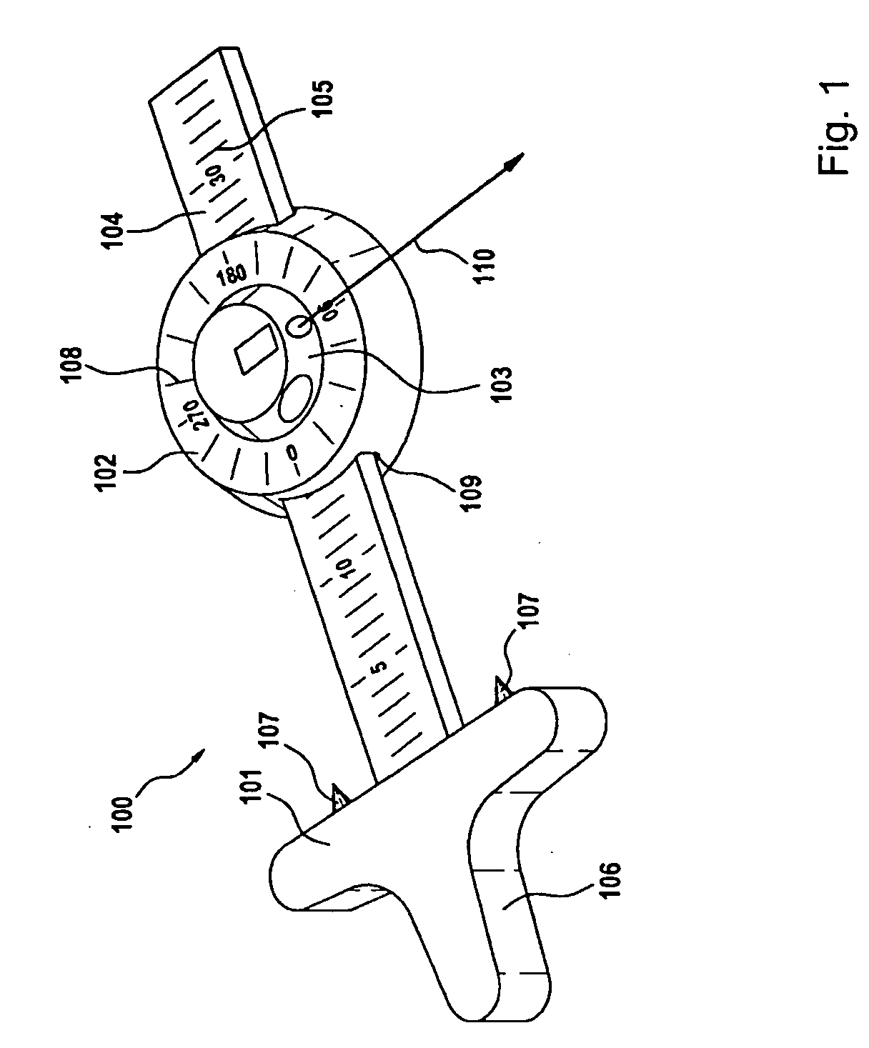 Laser marking device