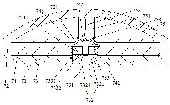 Automobile door and window lift switch assembly