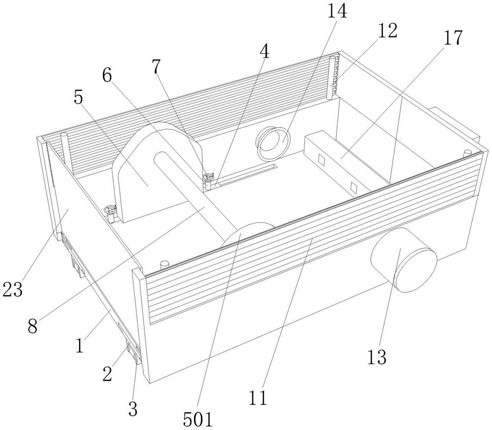 Cable traction device for electric power engineering and use method thereof