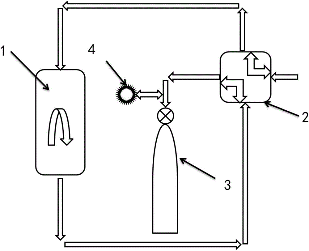 Miniaturized sample collecting device used for gas sampling