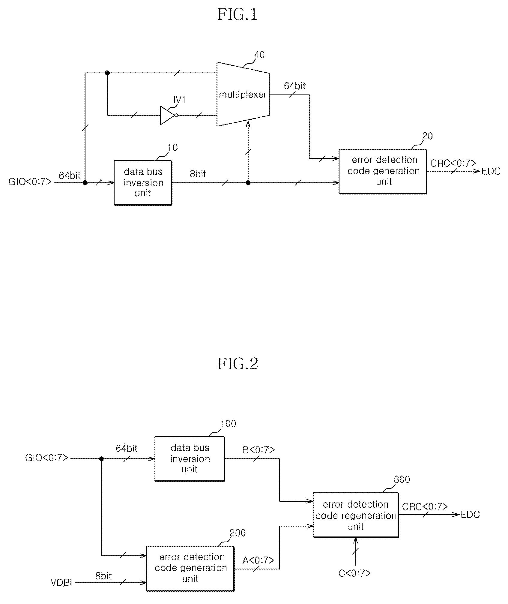 Apparatus and method for generating error detection codes