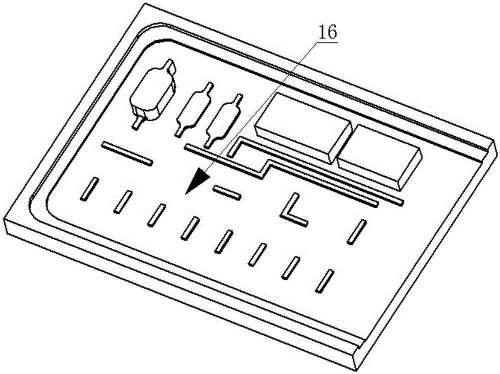 Multifunctional integrated microfluidic nucleic acid analysis chip and preparation and analysis method thereof